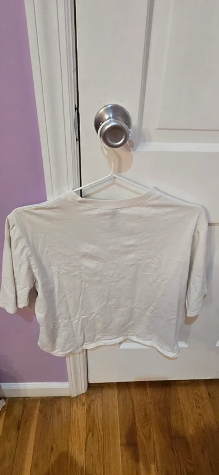 White coquette shirt