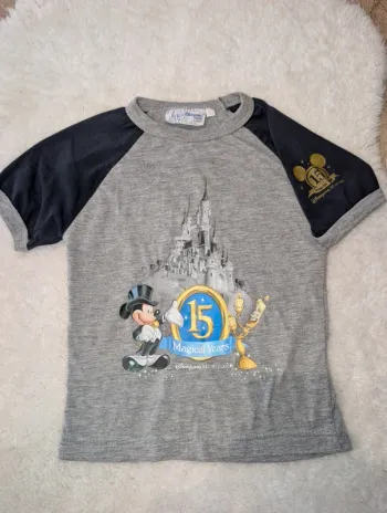 Tee-shirt Mickey Disneyland Paris 15 ans taille 4 ans