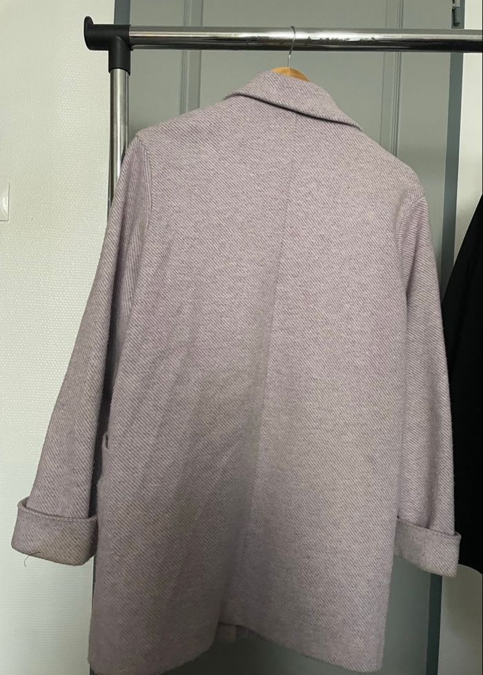 Manteau Lila Bershka - photo numéro 2