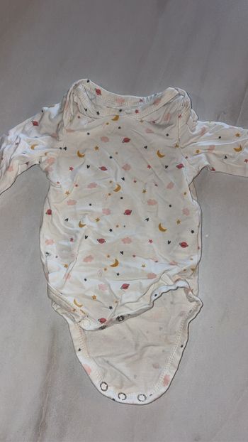 Body manches longues 1 mois