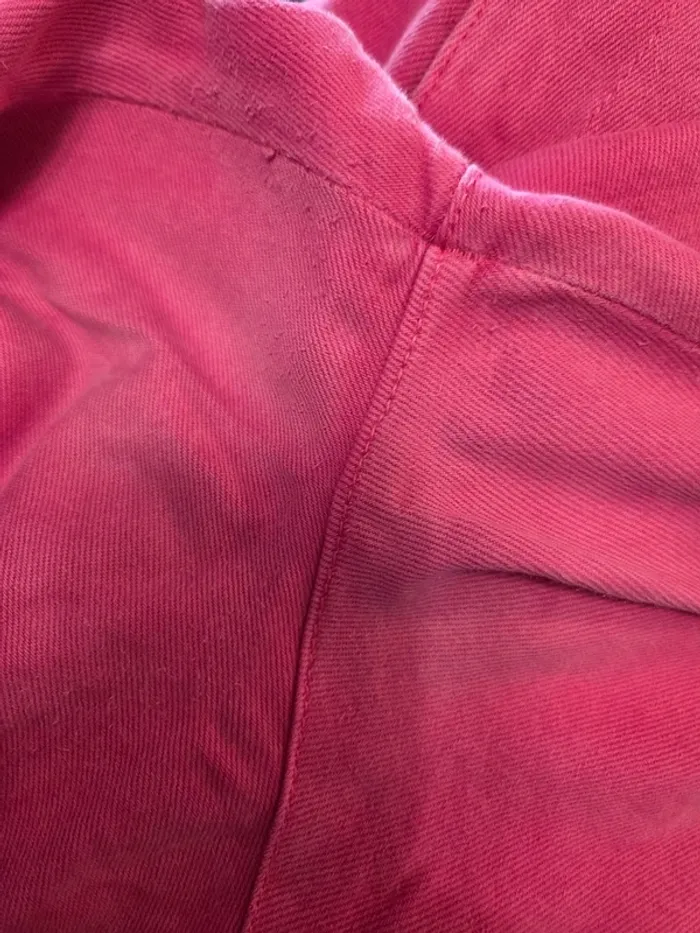 Jean carotte taille 52 Kiabi – Rose fuchsia - photo numéro 8