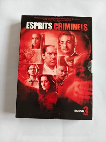 Coffret Esprit Criminels saison 3 intégrale