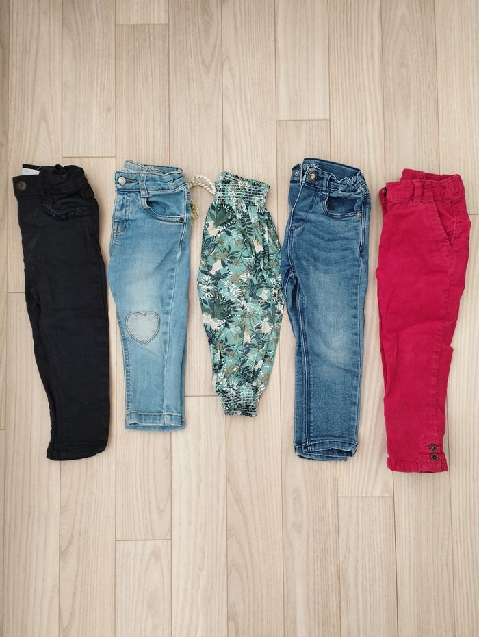 Lot de 5 pantalons 18/24 mois