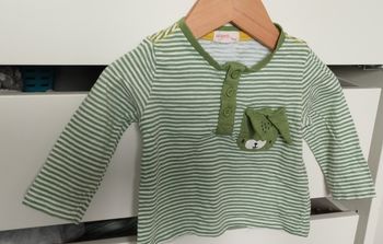 T-shirt ML garçon 6 mois du pareil au même