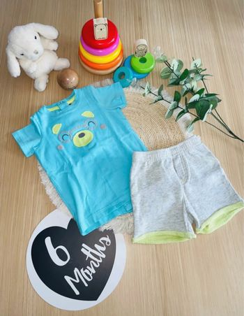 Ensemble été short t-shirt 6 mois orchestra