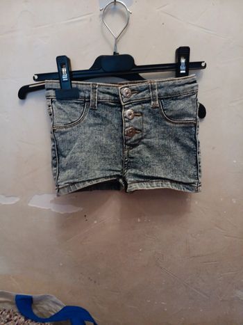 Short en jean lefties 2 3 ans