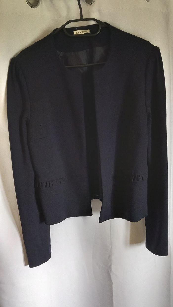 Blazer bleu marine - photo numéro 1