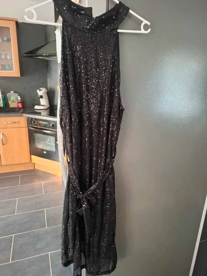 Robe soirée pailette