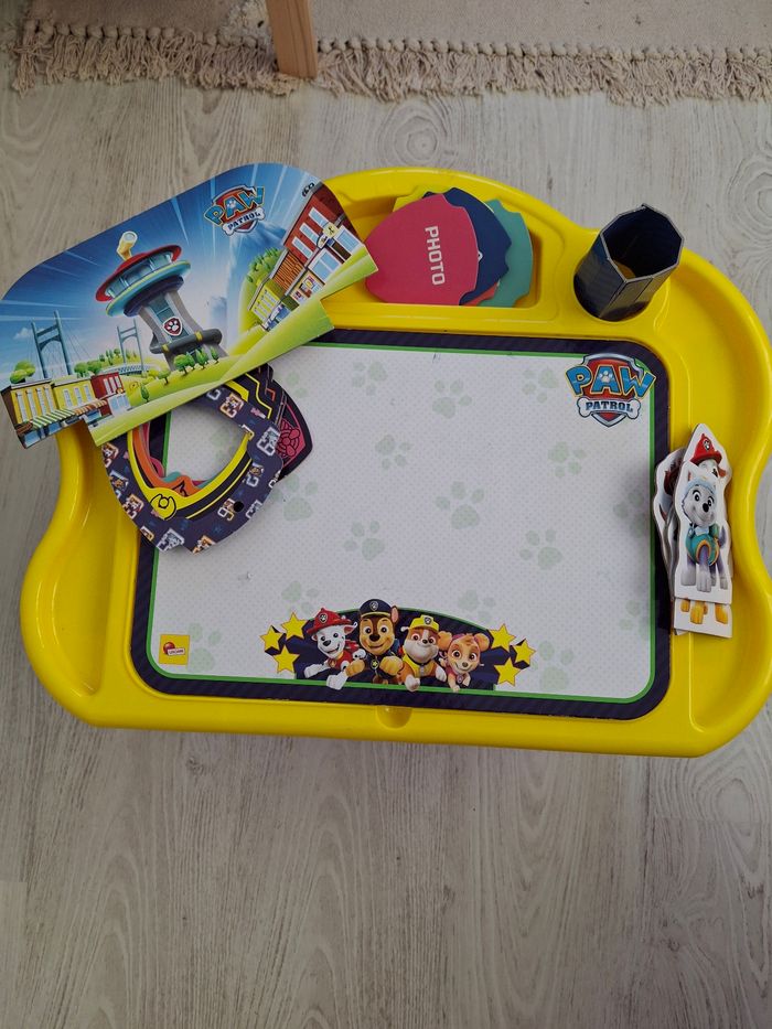 Bureau/pupitre enfant pat patrouille - photo numéro 3