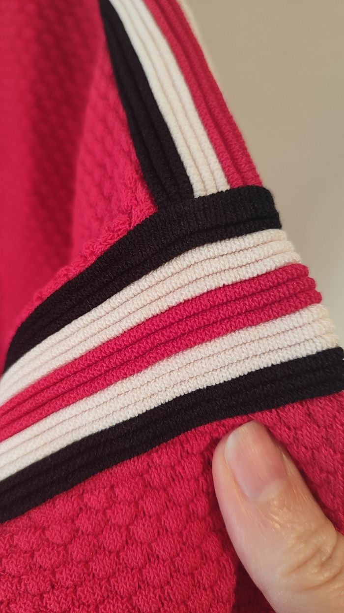 Pull rouge  vintage S - photo numéro 5