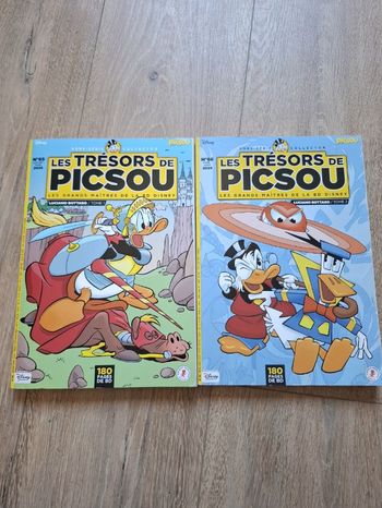 Lot 2 Magazines Les Trésors de Picsou - Spécial Luciano Bottaro