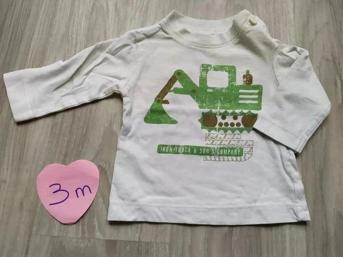 lot de 3 t-shirt 3 mois - photo numéro 4