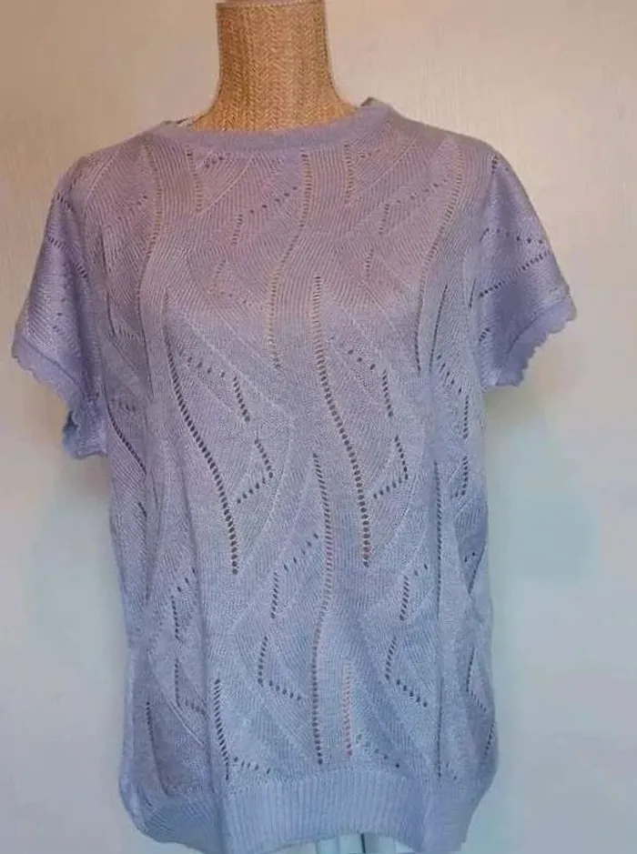 Pull Parme - Manches courtes - 54