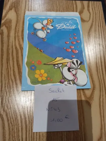 Sachet en papier Diddl A5 43 1,00€