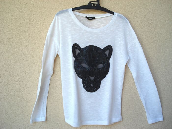 T-shirt tête panthère - S - photo numéro 2