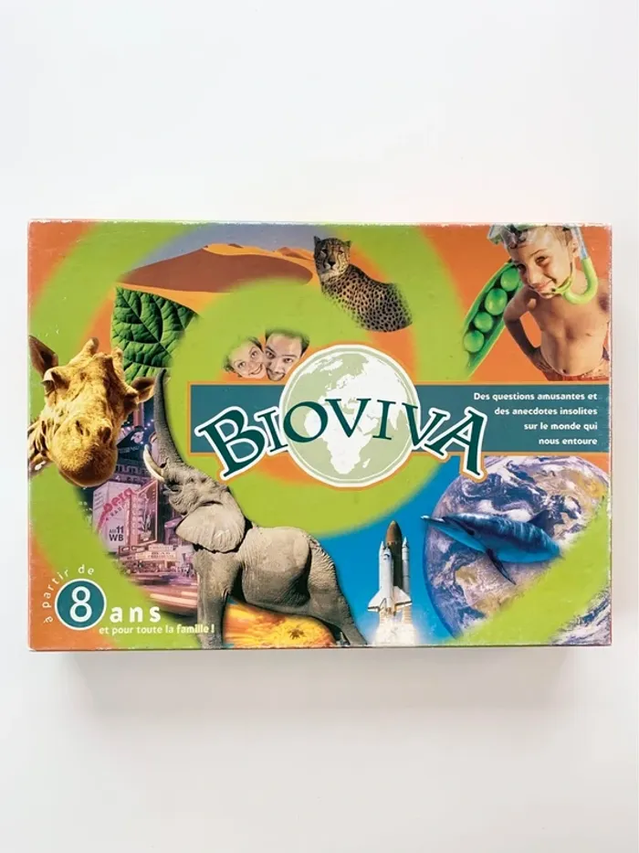 Jeu de société Bioviva - Questions amusantes et anecdotes insolites sur le monde qui nous entoure