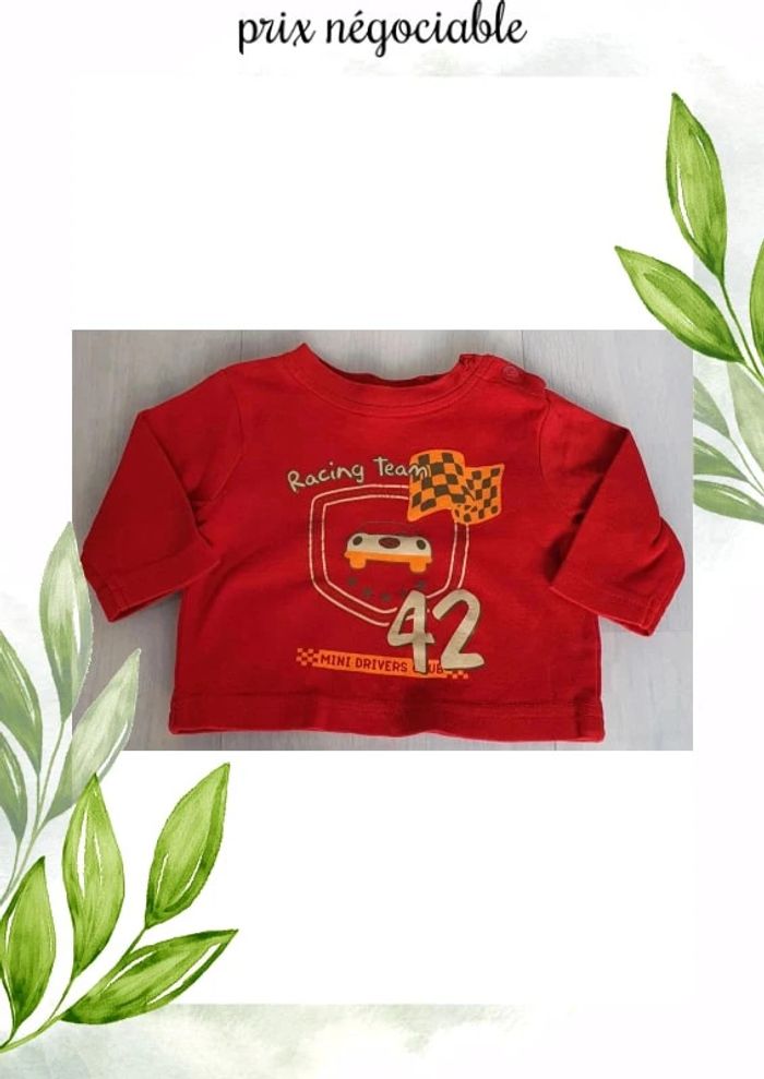 🌈 Jolie petit pull manche longue garçon 3 mois 🌈