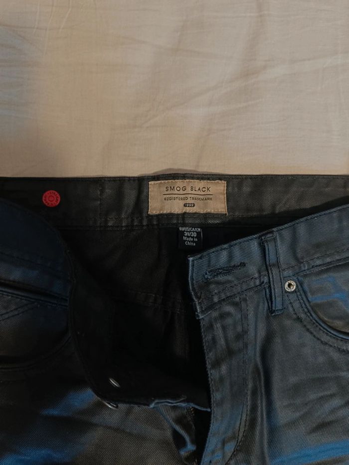 Jean imitation cuir pour homme - photo numéro 3