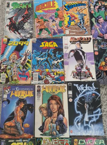 Lot 14 comics magazine