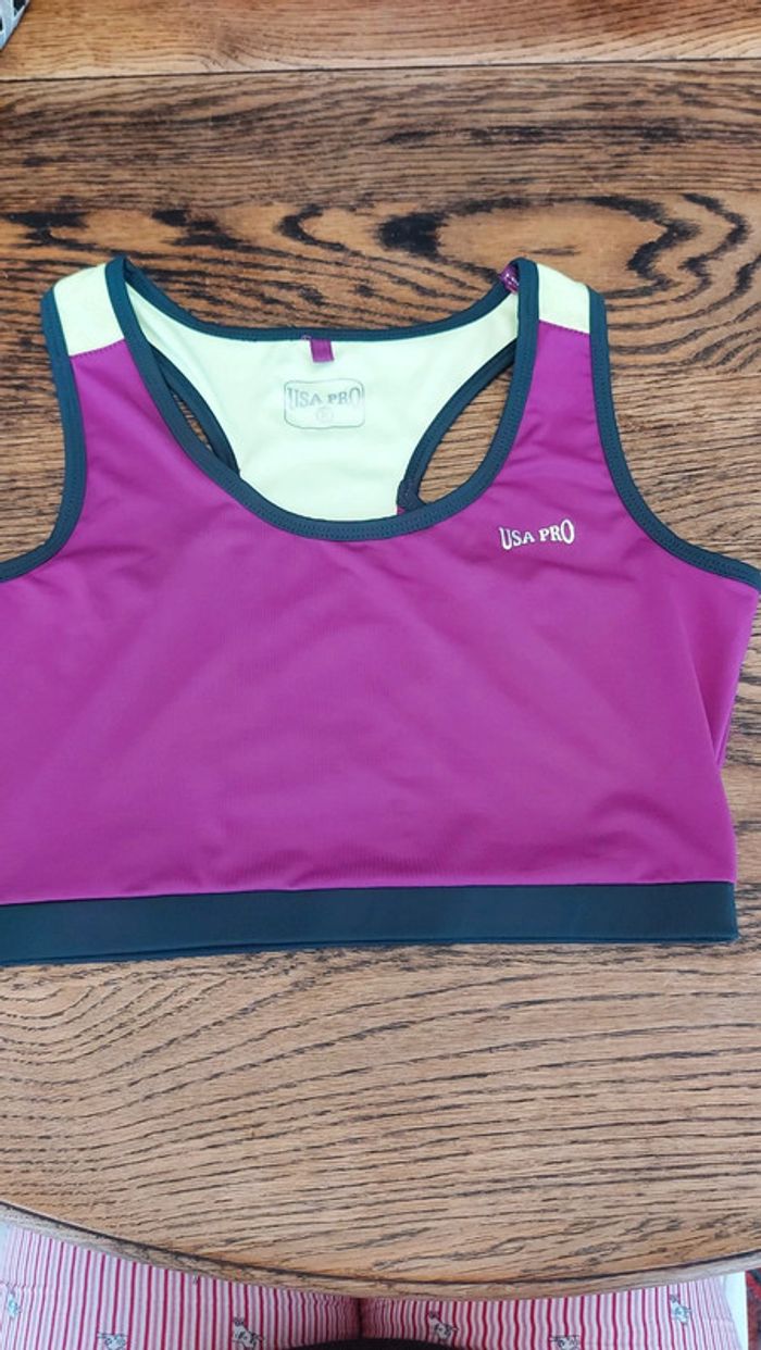 Brassiere de sport Usa Pro 8 (36/38) - photo numéro 10