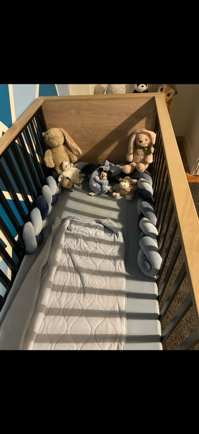 Tresse de lit bleu orchestra - photo numéro 5