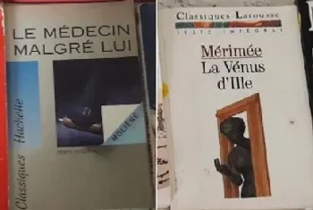 Lot 2 livres: La Vénus D'ille et le médecin malgré lui