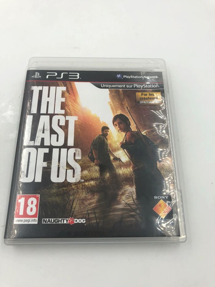 Jeu vidéo The Last Of US sur console PlayStation 3