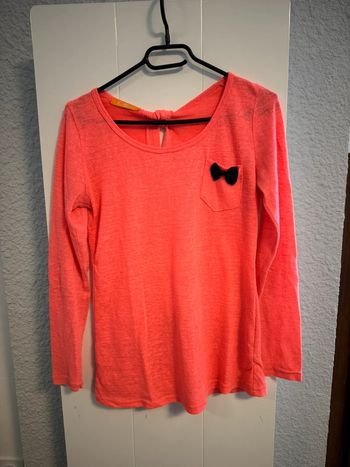 Haut manche longues rose fluo