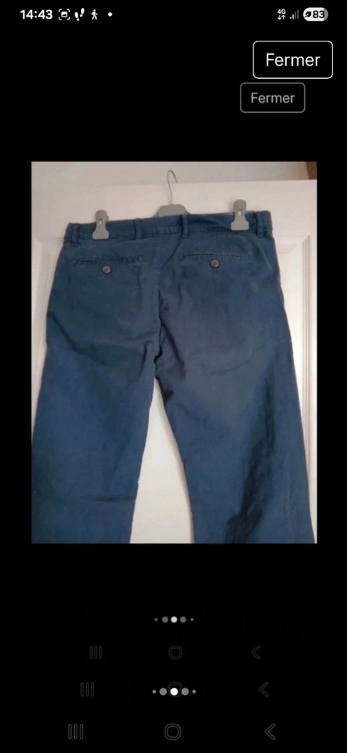 Pantalon chino Taille 40, marque Celio - photo numéro 3