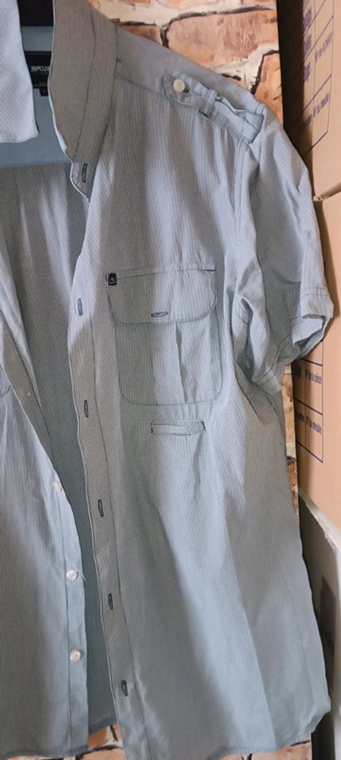 Chemise à carreaux gris Ripcurl - photo numéro 3