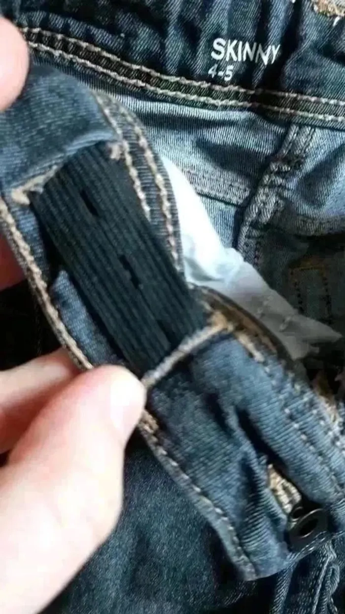 Jean noir skinny 4/5 ans tex - photo numéro 2