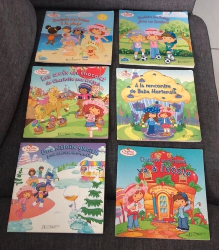 Lot livres charlotte aux fraises - photo numéro 2