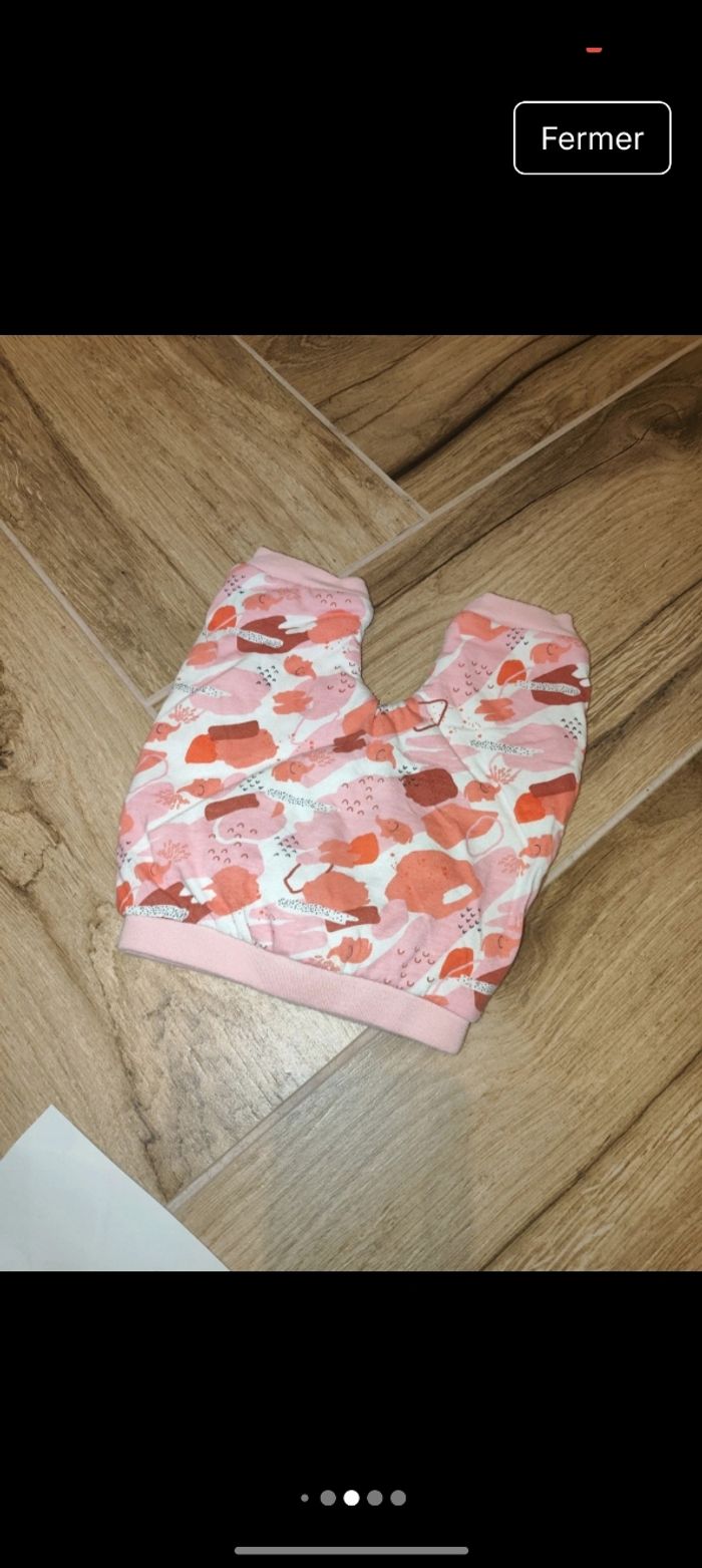 Lot ensemble 4 pantalons leggings dont un réversible doublé chaud - photo numéro 8