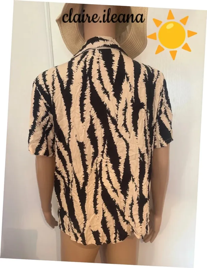 🛑t-shirt fluide🛑T.40/L - photo numéro 2