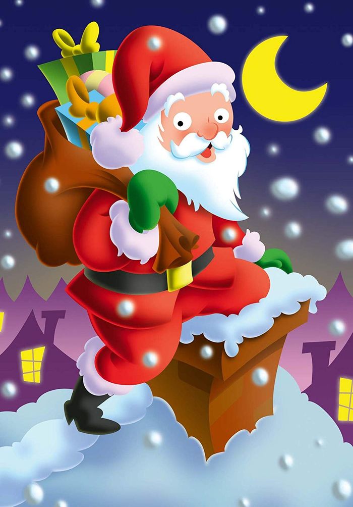 Puzzle Christmas Friends (2,3,4,5pc) Ravensburger 6854 First Version anglaise - photo numéro 3