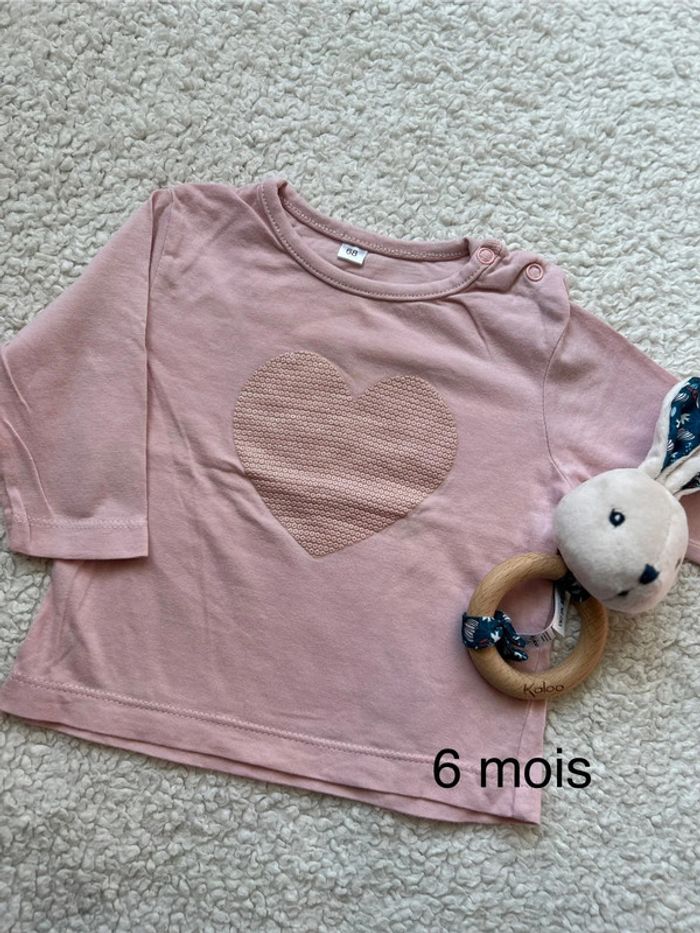 T shirt manche longue 6 mois