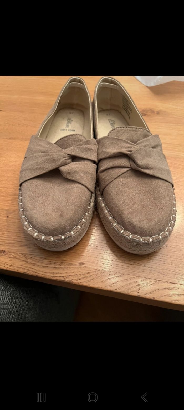 Espadrilles marron st oliver - photo numéro 2