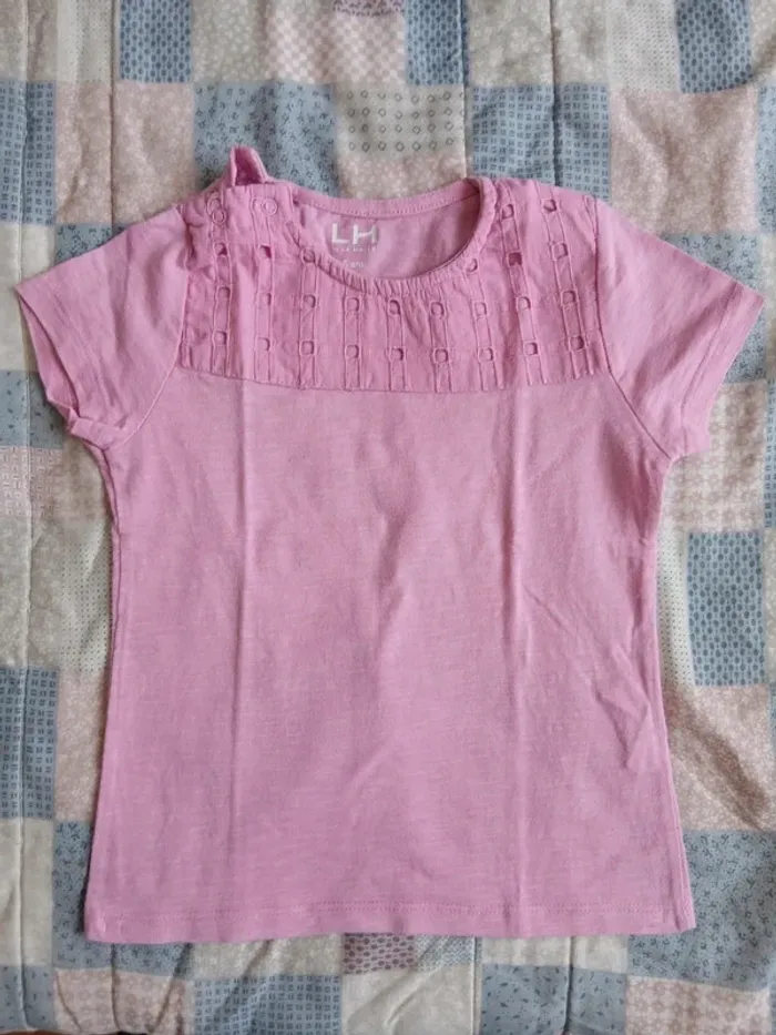T-shirt rose 5 ans
