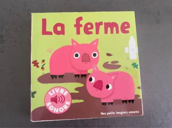 Livre sonore « La ferme » Gallimard Jeunesse