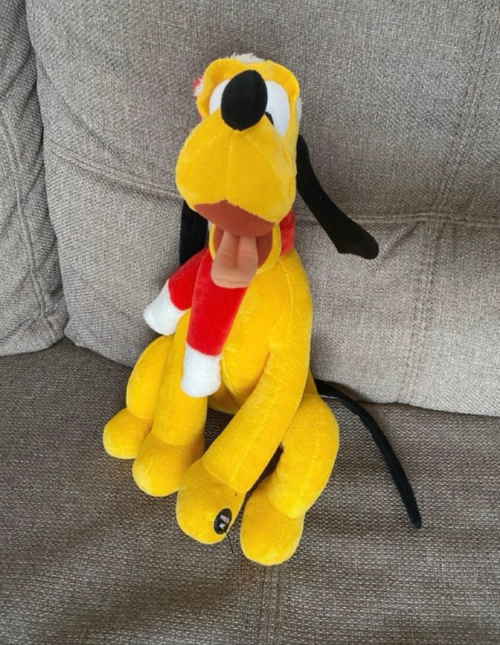 Peluche Pluto de Noël