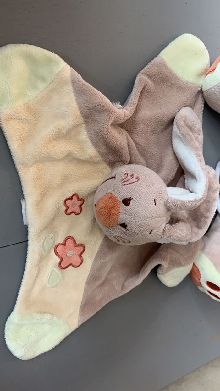 Doudou + peluche musicale Nattou - photo numéro 2