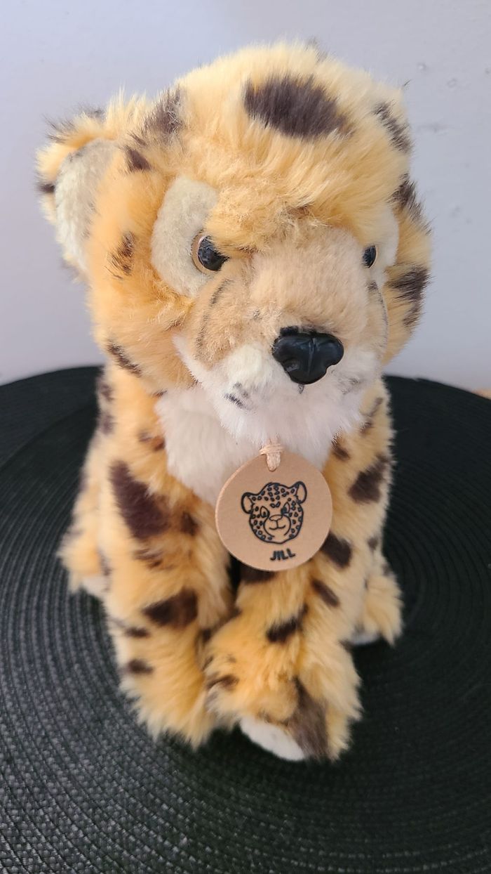 peluche léopard solft toys - photo numéro 3