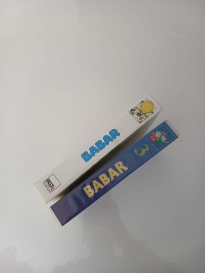 Lot 2 VHS Babar - Babar en Amérique + Volume 3 (Vintage) - photo numéro 5