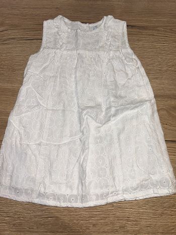 Robe blanches fille