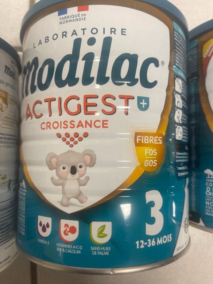 Lot de 3 boites de lait 3eme âge « Mobilac » - photo numéro 3