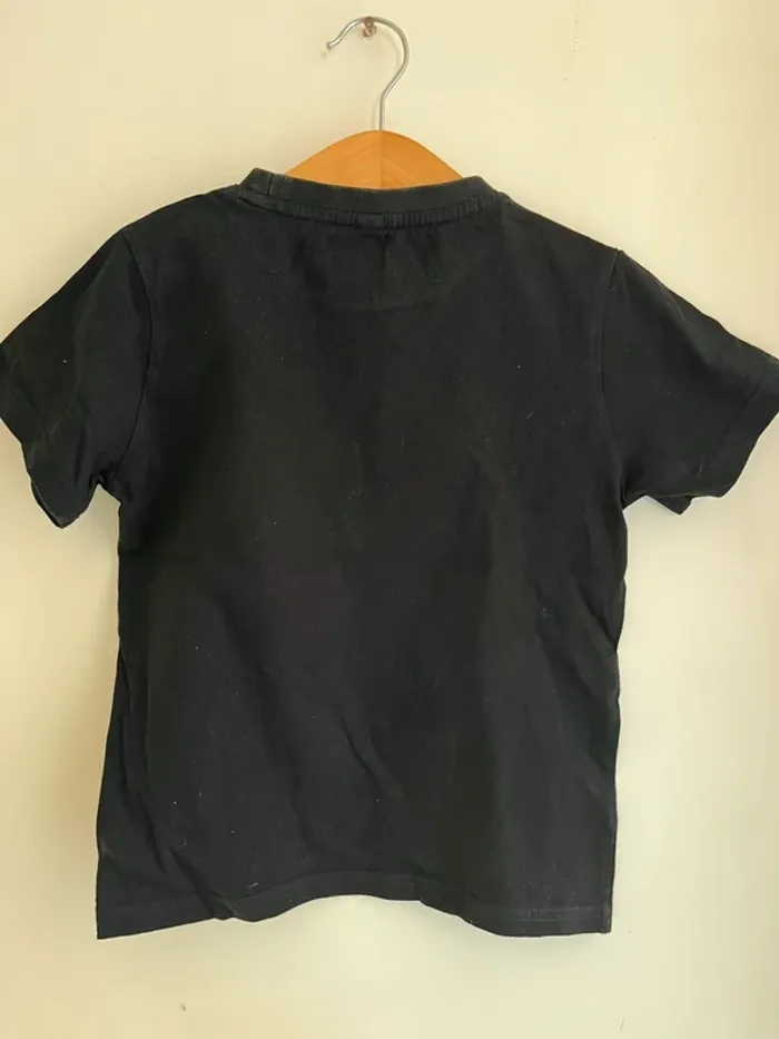 Tee shirt Tigre à paillettes HetM 5/6 ans - photo numéro 3