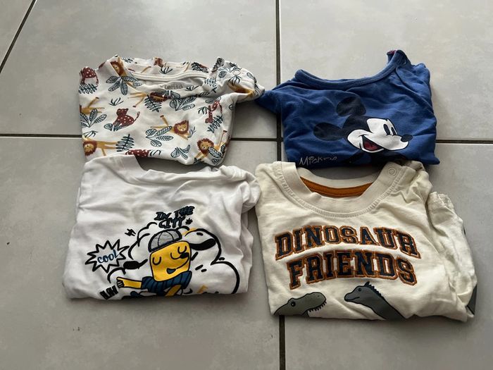 lot de 4 t shirt