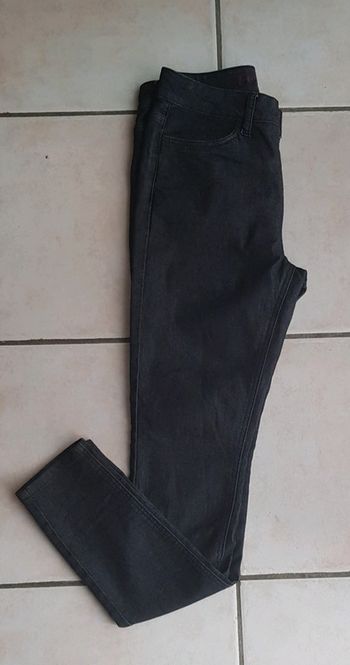 Pantallon jean skinny taille haute