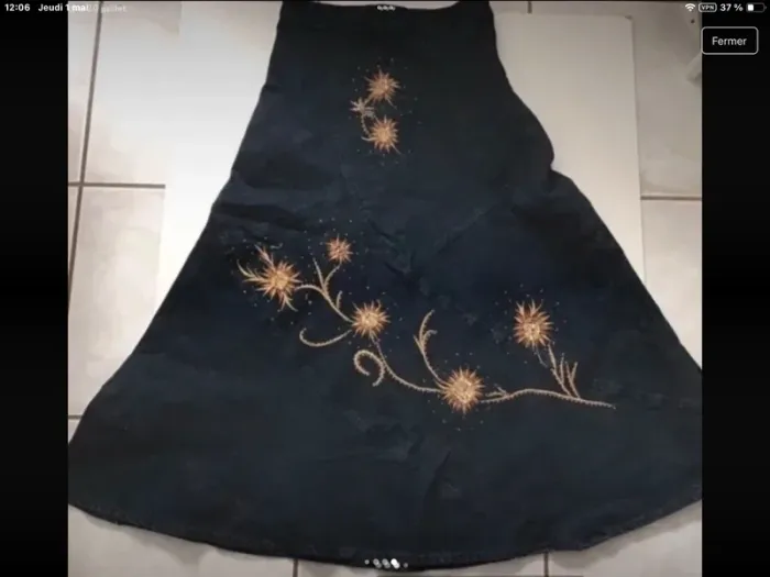 Tailleur jupe jean multiples - photo numéro 4