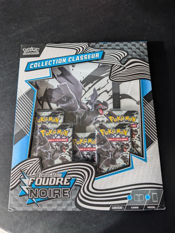 Pokémon coffret collection classeur foudre noire EV10.5